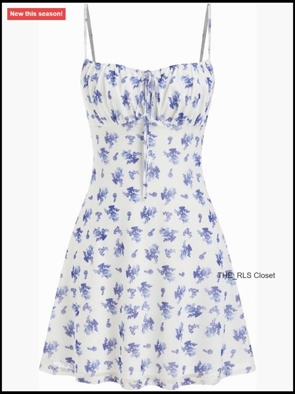 Lightweight Mesh Mini Dress with Floral Pattern Scoop Neck